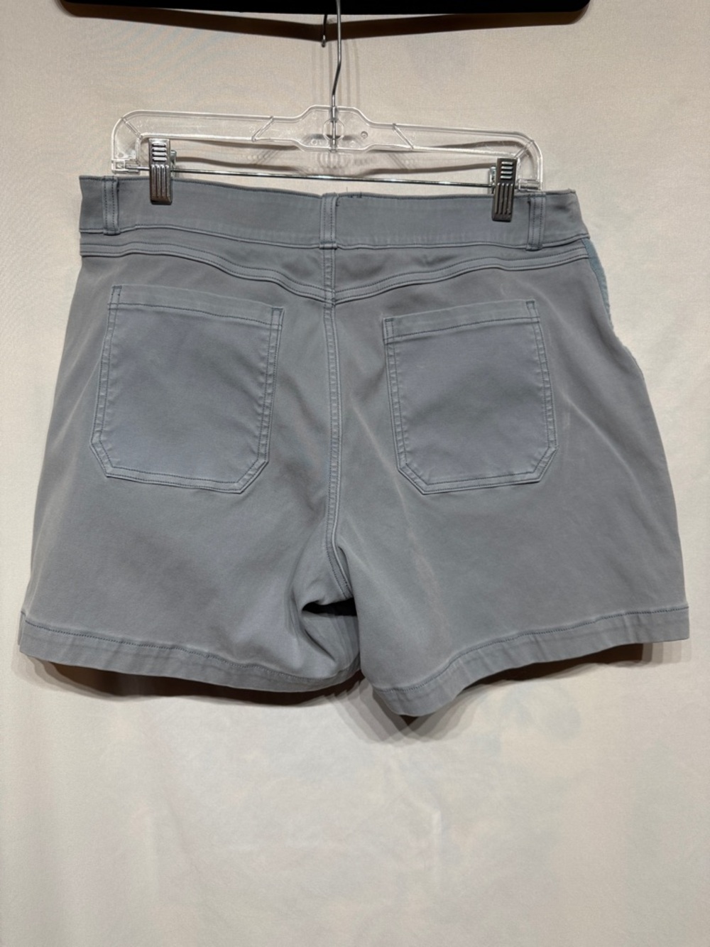 SPANX Stretch Twill Shorts Mountain Blue XL - Picture 6 of 8